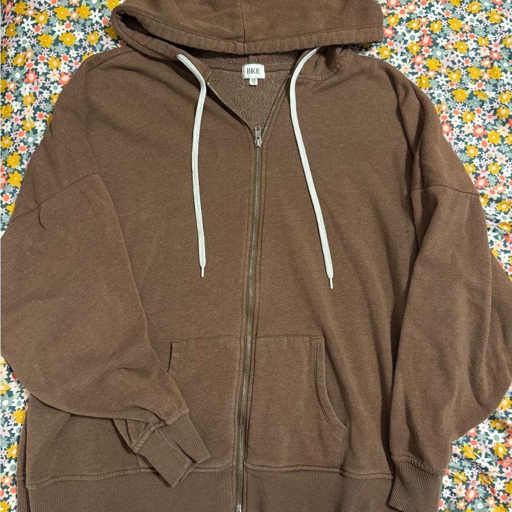 BKE Brown Hoodie Sweater
